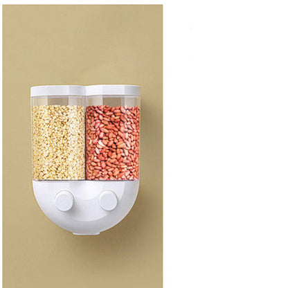 Wall-Mounted Grain Storage Box