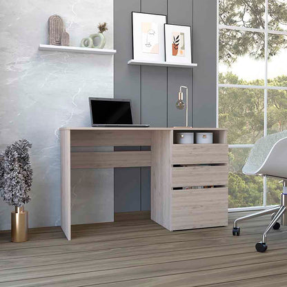 San Diego Computer Desk – Light Gray Office Essential