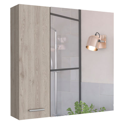 Prague Medicine Cabinet – Elegant Light Gray Bathroom Essential