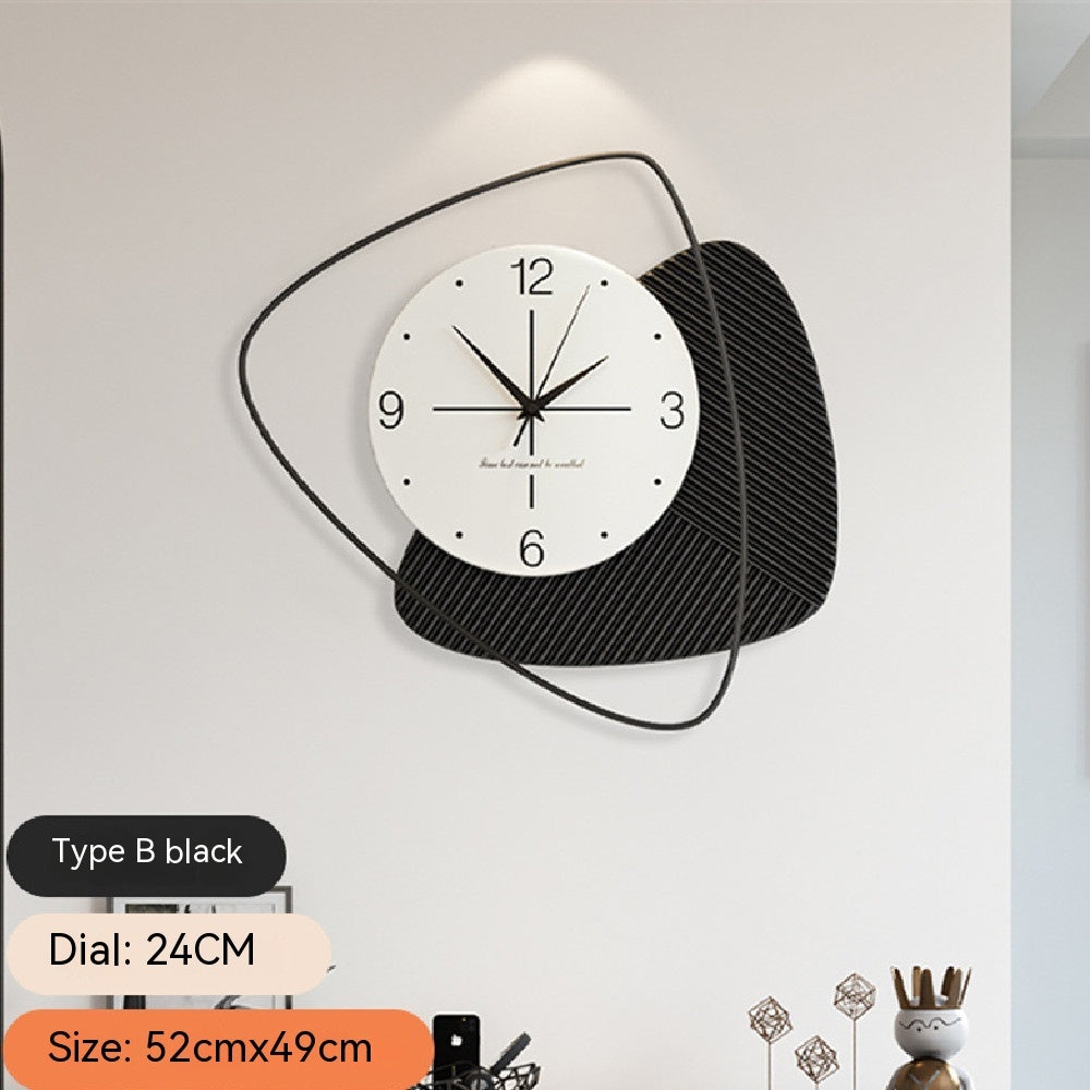 Minimalist Art Decor Wall Clock for Living Room