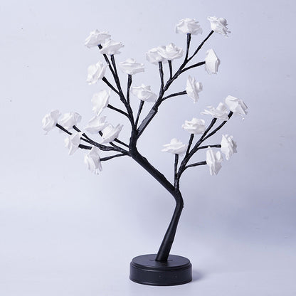 "Rose Flower Tree USB Night Lamp