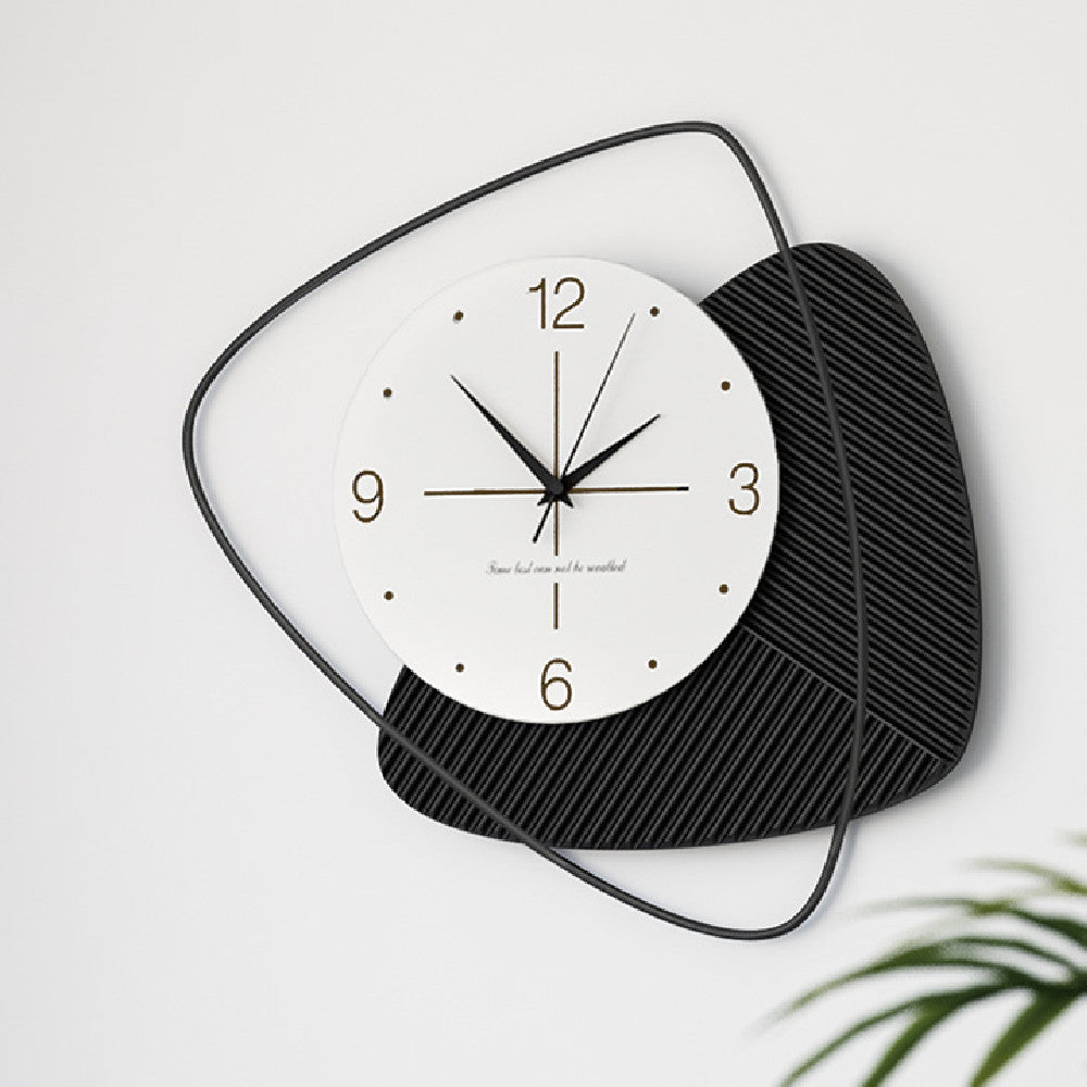 Minimalist Art Decor Wall Clock for Living Room