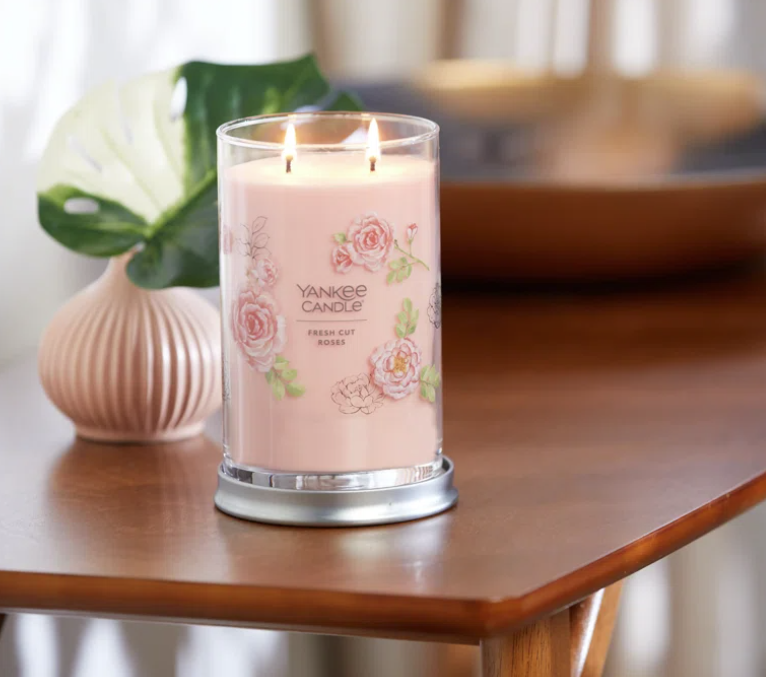 Fresh Cut Roses - Signature Scented Tumbler Candle