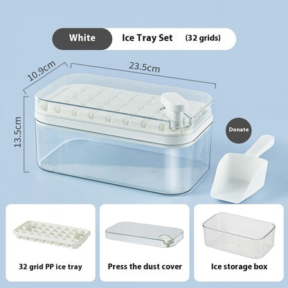 Lazy Ice Cube Tray with Storage Box